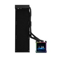 refrigeracion liquida lian-li hydroshift ii lcd-s 360mm 3 ventiladores rgb pantalla ips