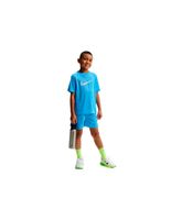 camiseta de fitness nike nk df multi hbr nino azul