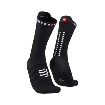 Calcetines Compressport Pro v4.0 Ultralight Bike Negro, Talla Talla 2