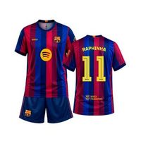 equipacion infantil raphinha fc barcelona replica oficial 2627