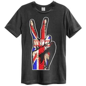 Amplified Clothing Tops y Camisetas Union Jack Hand para mujer