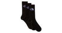 3 pares de calcetines the north face multi sport negros