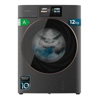 cecotec lavadora carga frontal bolero dresscode 12950 autodose direct drive 3d steel