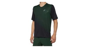 Maillot de manga corta 100  celium forest green   black