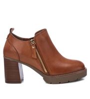 carmela para mujer 16186103-camel botines de piel 161861 marron 40 5 a 8cm cremallera casual