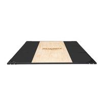 behumax r plataforma de entrenamiento halterofilia 230x180x3 cm
