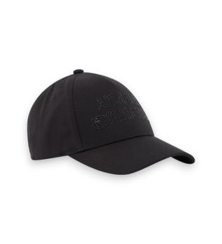A|X Armani Exchange para mujer. XW002847AF15502UC001 Gorra Baseball Hat negro (OSFA), Casual, Algodón