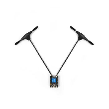 GEPRC ELRS DUAL 2.4G receptor de Diversidad Verdadera de Rango Largo de Baja Latencia de Doble Antena de Código Abierto
