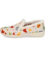 de vivant v-nv-c242255inbe zapatilla de casa cerrada para mujer beige