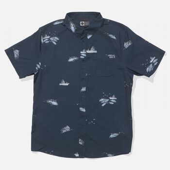 Salty Crew Camisa manga corta Breezer perf button up para hombre