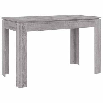 Mesa De Comedor | Mesa De Cocina Madera De Ingeniería Sonoma Gris 120x60x76 Cm