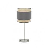 akunadecor sobremesa 1luz x e14 modelo kandy naturalgris