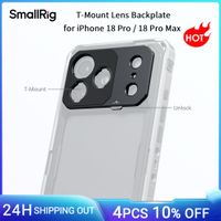 placa trasera para lentes con montura t de smallrig compatible con iphone 18 pro  18 pro max para ampliar las capacidades opticas del telefono con lentes de montura t