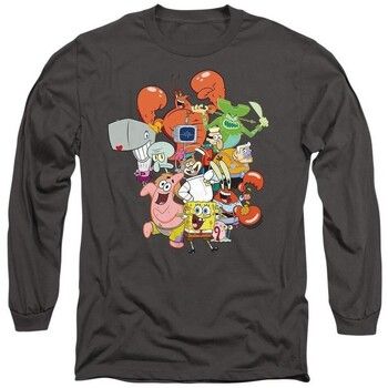 Spongebob Squarepants Tops y Camisetas The Whole Gang para mujer