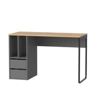 mesa escritorio 2 baldas 2 cajones 75x120x55 cm muebles pitarch eko