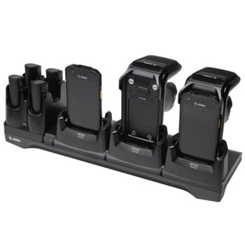 Cargador Interior Zebra CRD3S4T-RFD40-TC2X-CHG-1R Corriente Alterna Negro