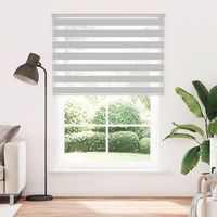 estor cebra  persiana cebra gris claro 165x200cm tejido ancho 1609cm poliester cfw9895825
