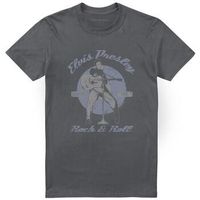 elvis presley camiseta rock and roll para mujer