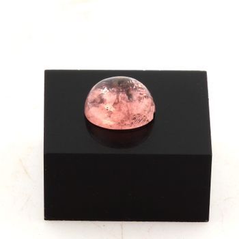 Rose Fluorite - Piedra Natural De Francia, Chamonix, Haute -savoie - Cristal Curativo, Equilibrio Emocional, Meditación | 2.70 Ct - Certificado De