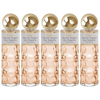Pack De 5 Eau De Parfum Mujer Saphir Muse Night 200 Ml