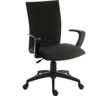TEKNIK Work 6931BLK Nylon Operator Chair - Black, Black