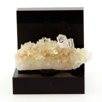 fluorita blanca  cuarzo de francia pratclaux tailhac haute -loire - piedra natural rara coleccion sylvain desfarge  841 ct - certificado de