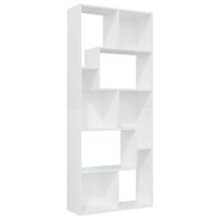 estanteria estanteria  libreria madera blanco 67x24x161 cm