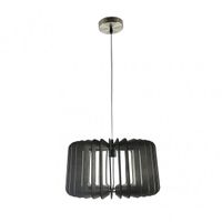 fabrilamp colgante ebano 1xe27 madera cafe 40d