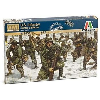 Italeri 6133 - Figuras Infantería Estadounidense ( Unif. Invierno). Escala 1/72