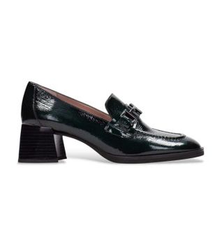 Hispanitas para mujer. HI243590 Mocasines de Piel Al verde (37), 3 a 5cm, Ninguno, Casual