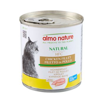 Almo Nature HFC 12 x 280 g - Pack Ahorro - Filete de pollo al natural