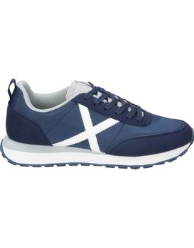 Zapatillas Munich Rush 01 Azul Marinas Para Hombre 4882001 44