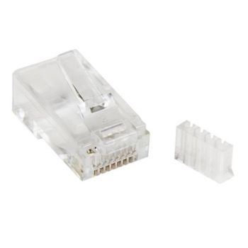 Conectores RJ45 Cat6 Modulares StarTech.com Paquete de 50 Unidades Transparente