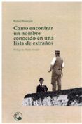Como encontrar un nombre conocido en una lista de extraños