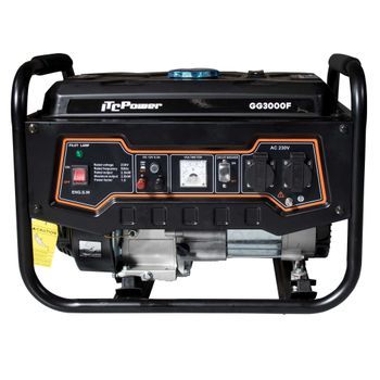 Gg3000f Generador Eléctrico Gasolina 2,8kw Itcpower