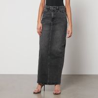 good american tube denim maxi skirt - us 4uk 8