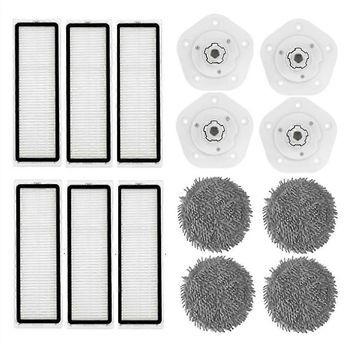 Soporte Para Mopa Desmontable Con Filtro Hepa Lavable De 14 Piezas Para Robot Aspirador Pro Stytj06zhm