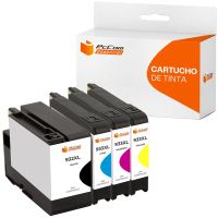 pccom essential hp 932xl933xl cartucho tinta compatible negrocianmagentaamarillo pack 4