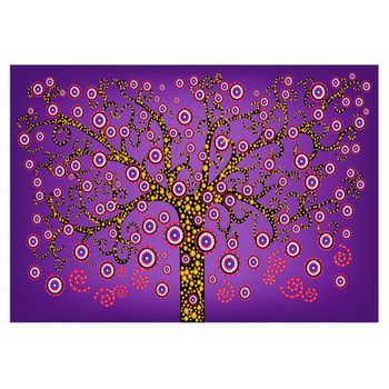 Papel Pintado 3d - Árbol Mágico (300x210 Cm)