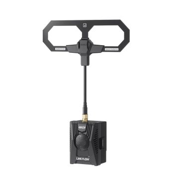 GEPRC LINKFLOW 868/915MHz 2W ELRS de Código Abierto Módulo TX de 2000mW Alta Potencia TCXO con Antena Moxon para Drones