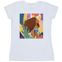 the little mermaid camiseta colourful para mujer