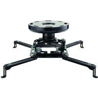 sanus visionmount vp1-b1 ceiling projector mount - black black