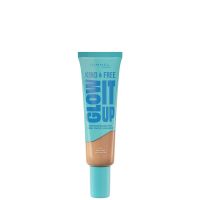 rimmel london kind  free glow it up moisturising skin tint 30ml various shades - 203 true beige