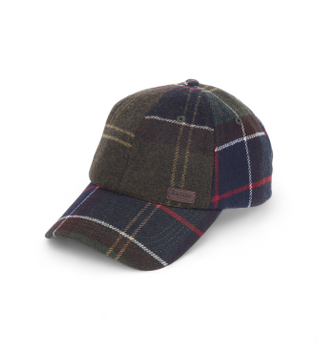 Barbour para hombre. MHA0553 Gorra Galingale verde (OSFA), Casual, Poliéster