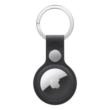Llavero Apple MGG24ZM/A para AirTag microtwill negro acero inoxidable