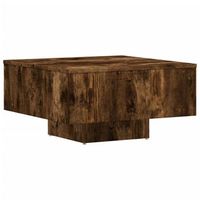 mesa de centrormesa auxiliarrmesita de centro madera de ingenieria roble ahumado 60x60x315 cm