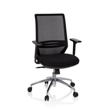 Silla De Oficina, Ergonómica Para Ordenador Profondo Tela / Tejido De Malla Negro