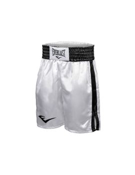 Pantalón de Boxeo Everlast Boxing Trunks 23 In Blanco/Negro