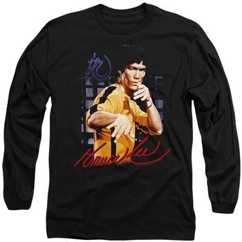 Bruce Lee Camiseta manga larga Yellow Jumpsuit para mujer