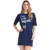 leone 1947 vestido woman big t-shirt short slevees sparkly para mujer